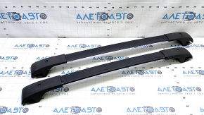 2 x Jeep Cherokee KL 14 Cross Rails - Black, Scratched