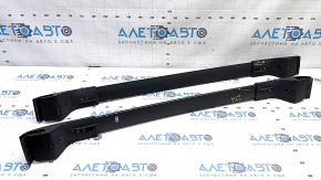 2 x Jeep Cherokee KL 14 Cross Rails - Black, Scratched