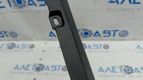 Alfa Romeo Stelvio 18-21 passenger footwell trim panel, black, scratches