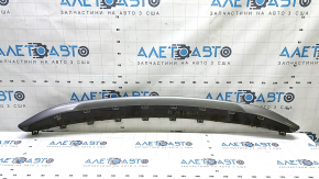 Jeep Cherokee KL 19-22 front bumper lower trim, silver, scratches, cracked
