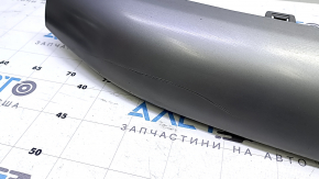 Jeep Cherokee KL 19-22 front bumper lower trim, silver, scratches, cracked