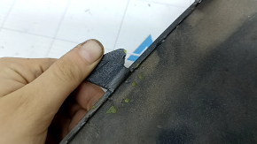 Alfa Romeo Stelvio 18-22 rear bumper lip trim scratches, dents, broken fasteners, bumps