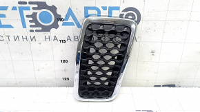 Jeep Cherokee KL 19-23 7-piece radiator grille element, chrome