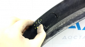 Front left fender arch trim for Alfa Romeo Stelvio 18-25, structure, broken fasteners, scratches