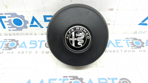 Alfa Romeo Stelvio 20-25 black, scratched steering wheel airbag for the driver