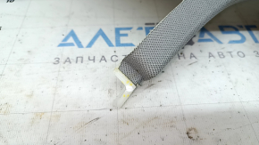 Right front pillar trim for Audi Q5 80A 18-24, gray, needs cleaning, broken fastener