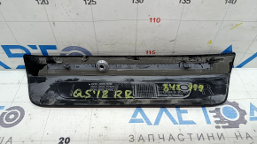 Audi Q5 80A 18-23 black outer rear right door sill trim, scratches