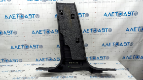 Audi Q5 80A 18-24 black center pillar trim, lower right, scratches
