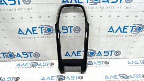 Alfa Romeo Stelvio 18-25 black and chrome center console trim, scratched