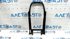Alfa Romeo Stelvio 18-25 black and chrome center console trim, scratched