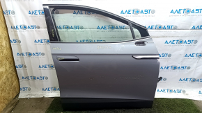 Front right door assembly for Volkswagen ID.4 21-22, gray LA7C, keyless, scratches