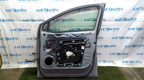 Front right door assembly for Volkswagen ID.4 21-22, gray LA7C, keyless, scratches