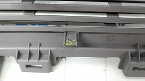 Upper left rear pillar trim for Alfa Romeo Stelvio 18-22, dark gray, broken mount, cracks in mounts, scratches