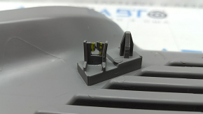 Upper right rear pillar trim for Alfa Romeo Stelvio 18-22, dark gray, broken mount, cracks in mounts, scratches