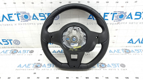 Alfa Romeo Stelvio 20-21 steering wheel, black leather, with overlay, scratches