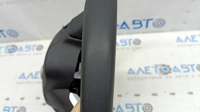 Alfa Romeo Stelvio 20-21 steering wheel, black leather, with overlay, scratches