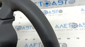 Alfa Romeo Stelvio 20-21 steering wheel, black leather, with overlay, scratches