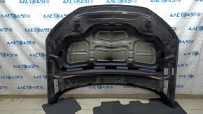 Bare hood for Audi Q5 80A 18-24 aluminum, black LY9B, chips