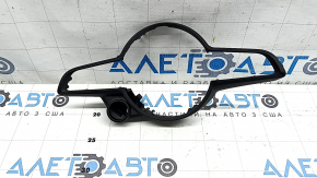 Alfa Romeo Stelvio 20-25 black steering wheel cover, under the start/stop button
