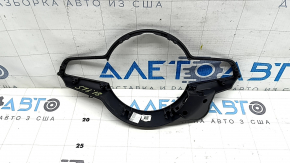 Alfa Romeo Stelvio 20-25 black steering wheel cover, under the start/stop button
