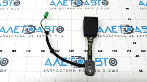 Alfa Romeo Stelvio 18-25 black driver's seat belt latch