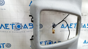 Audi Q5 80A 18-20 headliner for panoramic windows, gray, dry-cleanable, cuts, tears