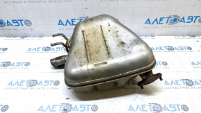 Muffler rear part barrel left Honda CRV 17-19 1.5 under chrome tip