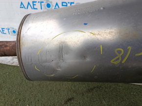 Exhaust pipe with rear barrel Honda CRV 17-19 1.5 AWD under chrome tip, crushed