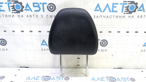 Front right headrest for Nissan Rogue Sport 17-22, black leather