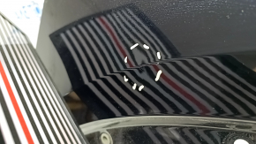 Front right fender Audi Q5 80A 18-24 black LY9B, butt