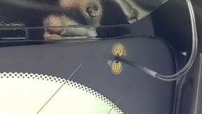 Alfa Romeo Stelvio 18-25 aluminum trunk door with glass, tinted, black PXL, scratch on glass