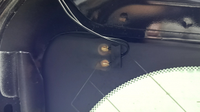 Alfa Romeo Stelvio 18-25 aluminum trunk door with glass, tinted, black PXL, scratch on glass