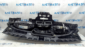 Audi Q5 80A 18-19 black dashboard with airbag and deflector