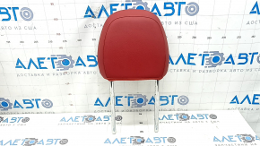 Alfa Romeo Stelvio 18-21 passenger seat headrest, red leather, scratches