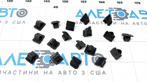 Alfa Romeo Stelvio 18-25 Hood Insulation Clips, 18 Pieces, Set
