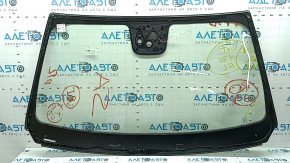 Alfa Romeo Stelvio 19-22 windshield for camera, FUYAO, scratches on glass, bump, broken heating mount