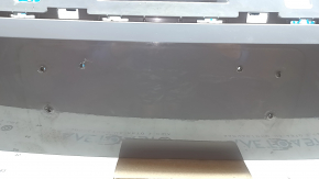 Front bare bumper for Volkswagen ID.4 21-22 with frame, gray LA7C, painted, scratches, chips, screw holes