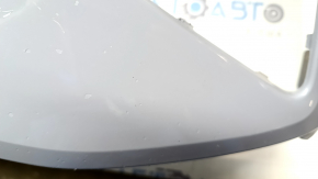 Front bare bumper for Volkswagen ID.4 21-22 with frame, gray LA7C, painted, scratches, chips, screw holes