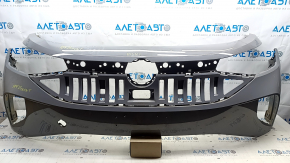 Front bare bumper for Volkswagen ID.4 21-22 with frame, gray LA7C, painted, scratches, chips, screw holes
