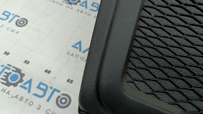 Alfa Romeo Stelvio 18-25 black rear driver's seat trim, scratches, broken fasteners