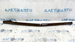 Right front panel inserts for Audi Q5 80A 18-24, walnut root wood, scratches