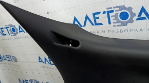 Alfa Romeo Stelvio 18-25 black lower tailgate trim, scratches, worn