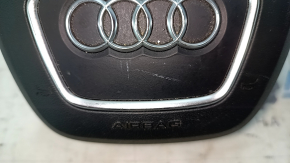 Audi Q5 80A 18-24 black steering wheel airbag, type 2, scratches
