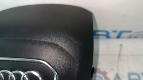 Audi Q5 80A 18-24 black steering wheel airbag, type 2, scratches