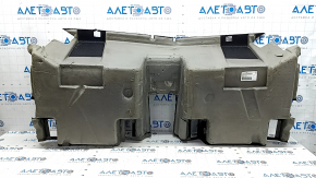 Alfa Romeo Stelvio 18-25 rear floor covering, black, torn, needs cleaning