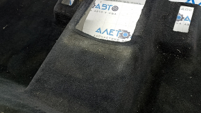 Alfa Romeo Stelvio 18-25 rear floor covering, black, torn, needs cleaning