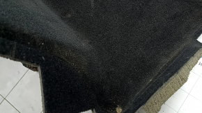 Alfa Romeo Stelvio 18-25 rear floor covering, black, torn, needs cleaning
