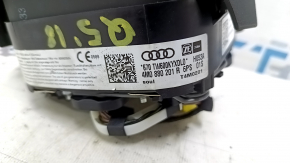 Audi Q5 80A 18-24 black steering wheel airbag, type 2, scratches