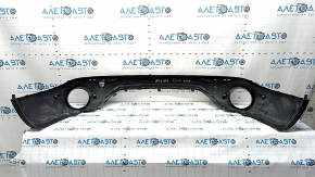 Alfa Romeo Stelvio 20-25 rear bumper lip: structure, scratches, crack in the mount