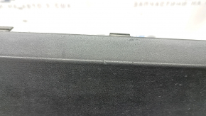 Alfa Romeo Stelvio 20-25 rear bumper lip: structure, scratches, crack in the mount